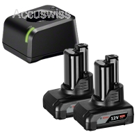 Bosch Akku-Starter-Set GBA 12 Volt / 2x 4,0 Ah + Schnellladegerät GAL 12V-20
