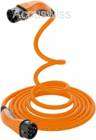 HELIX Ladekabel Typ 2, bis zu 11 kW, 5 m, Orange