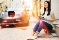 Ladekabel Typ 2, bis zu 7,4 kW, 5 m, Orange