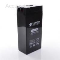 B.B. Battery 2V 300Ah Akku, AGM Bleiakku, MSB-300, Pol B6 (M8 Schraube + Mutter)