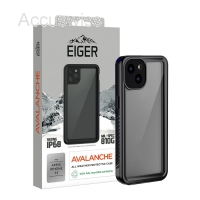 EIGER APPLE IPHONE 13 OUTDOOR-COVER LAWINENHLLE SCHWARZ