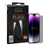 EIGER APPLE IPHONE 14/13/13 PRO DISPLAY-GLAS PRIVACY 2.5D MOUNTAIN GLASS SCHWARZ