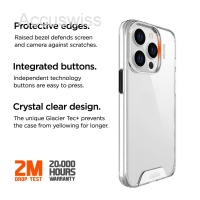 EIGER APPLE IPHONE 14 PRO HARD-COVER GLACIER CLEAR