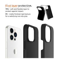EIGER APPLE IPHONE 14 PRO MAX OUTDOOR-COVER EIGER NORTH RUGGED BLACK