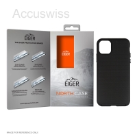 EIGER APPLE IPHONE 12 MINI OUTDOOR-COVER EIGER NORTH RUGGED BLACK