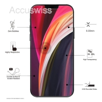 EIGER APPLE IPHONE 12 PRO MAX DISPLAY-GLAS 2.5D GLASS CLEAR/BLACK