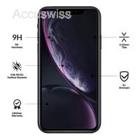 EIGER APPLE IPHONE 11, XR DISPLAY-GLAS 2.5D EIGER GLASS MOUNTAIN ULTRA