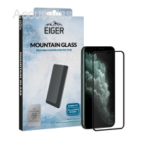 EIGER APPLE IPHONE 11 PRO, X, XS DISPLAY-GLAS 3D GLASS CLEAR/BLACK
