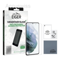 EIGER SAMSUNG GALAXY S21 FE 5G DISPLAY-GLAS ANTIBAKT. 2.5D EIGER MOUNTAIN GLASS+