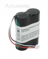 Akkupack ersetzt Kaba 132-512886, PA000497 NiMH 2,4V 2700mAh