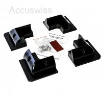 WATTSTUNDE® Solarmodul Halteecken HXE/S ABS Kunststoff schwarz