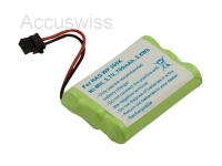 Akku ersetzt Binatone 2SN-3/5F60H-H-JP1, 2SN-3/5F60H-H-JP2 passend für iDECT X3