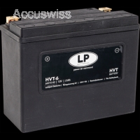 LP HVT-6 Motorradbatterie ersetzt 66010-82B, DIN 85001 12V 22Ah