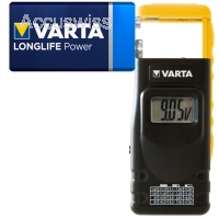 VARTA LCD Digital Battery Tester