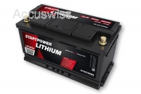 StartPower LiFePO4 Autobatterie 12V 80Ah 1800A (EN) 352x175x190mm