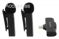 Ansteck-Lavalier-Mikrofone fr Apple iPhone und iPad
