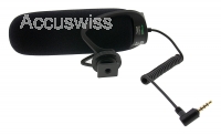 Mikrofon inkl. Ansteckmikrofon für DSLR Kamera Camcorder und Smartphone