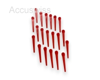 20x Ersatzmesser für Gardena Rotorcut 5368-20, Husqvarna Accucut, Easycut