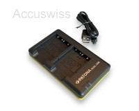 Dual Schnell-Ladegerät f. Sony NP-BG1 DSC H55 H70 inkl. Micro-USB Kabel