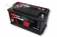 StartPower LiFePO4 Autobatterie 12V 105Ah 2200A (EN) 352x175x190mm