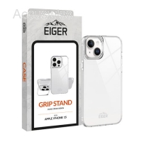 iPhone 15, Grip Stand Case transparent