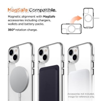 iPhone 15 Plus, Glacier Magsafe Case transparent