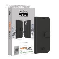 iPhone 15 Plus, North Folio Bookstyle Case schwarz