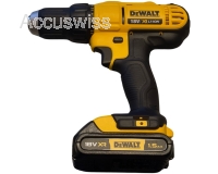 DeWalt 18 V / 1,5 AH Akku- Bohrschrauber DCD771S2-QW, 2-GANG, 42 NM, 1 Akku