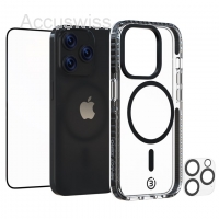 Impact Zero Handyhlle 3in1-Set, iPhone 15 Pro, transparent