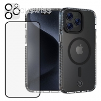 Impact Zero Handyhlle 3in1-Set, iPhone 15 Plus, transparent
