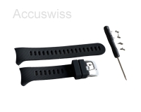 Armband Silikon Schwarz fr Garmin Forerunner 45S