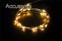 2x 20er LED-Silberdraht-Lichterkette, inkl. Timer