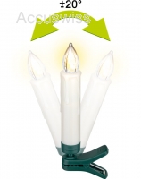 20 kabellose LED-Weihnachtsbaumkerzen