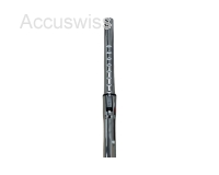 Teleskop-Rohr verchromt 58cm ausziehbar - 96cm für Staubsauger 32mm - Anschluss