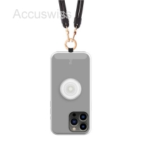 iPhone 15 Pro Max, Necklace PopSockets Cover transparent