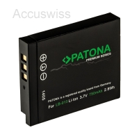 Akku ersetzt Kodak LB-015 passend für WPZ2, 750mAh