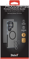3sixT 4in1 Protection Cover für Samsung Galaxy S24 Ultra, transparent