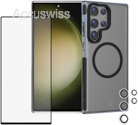 3sixT 4in1 Protection Cover für Samsung Galaxy S24 Ultra, transparent