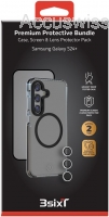 3sixT 4in1 Protection Cover für Samsung Galaxy S24+, transparent