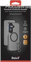 3sixT 4in1 Protection Cover für Samsung Galaxy S24, transparent