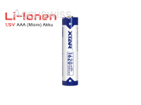 Xtar AAA 1.5V 1620mWh (1000mAh) ersetzt Micro, LR03 Li-Ion-Akku wiederaufladbar
