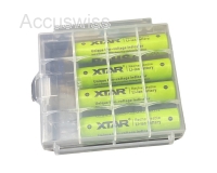 4er Pack Xtar AAA 1.5V 1200mWh (750mAh) Li-Ion Akku (Wiederaufladbar)