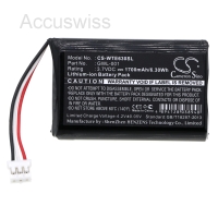 Akku ersetzt GWL-001 passend für Wacom CTE-620BT, CTE-630BT, Graphire 4