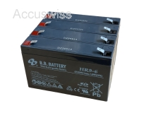 Akkusatz passend für Eaton Evolution 1150 VA Rack 7590102 USV
