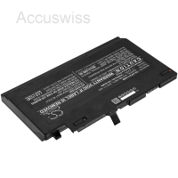 Akku ersetzt HP AA06XL, HSTNN-DB7L, Z3R03AA passend für HP ZBook 17 G3, G4