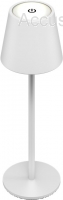 Kabellose dimmbare LED Tischleuchte, Weiss
