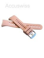 Silikon-Armband für Garmin Forerunner 45S rosa 18mm breit