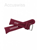 Silikon-Armband für Garmin Forerunner 45S weinrot, 18mm breit