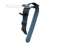Nylon-Armband passend für Suunto D4, D4i Smartwatch, Tauchcomputer blau