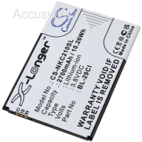 Akku ersetzt Nokia BL-29CL, BL-29CI passend für Nokia C10, C20, C21